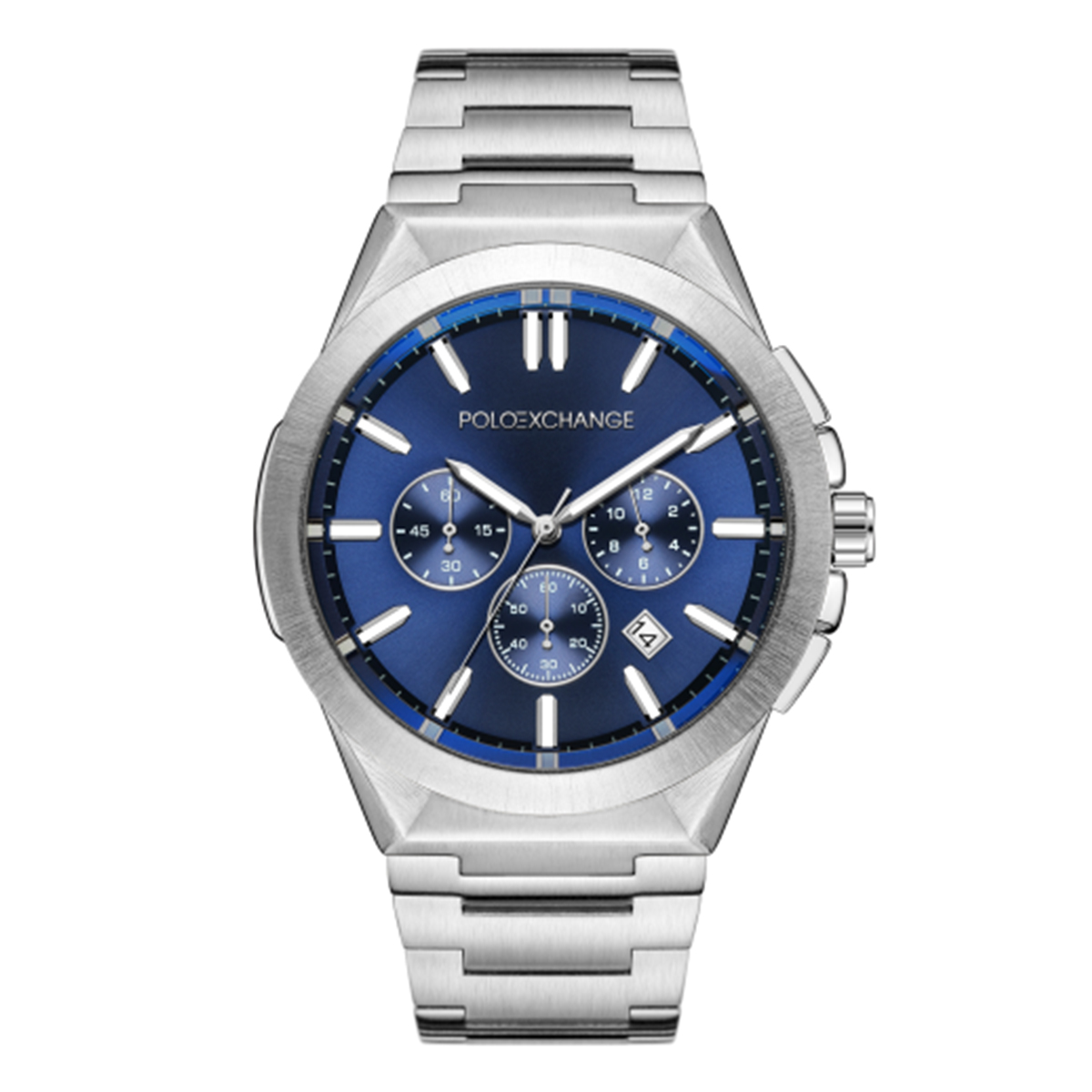 MONTRE POLOEXCHANGE HOMME M.FONCTION ACIER